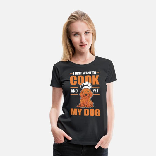 I just wand to Cook and pet my Dog Chef Cuisine