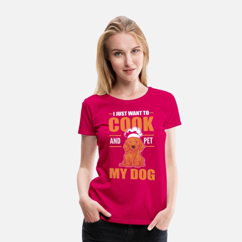 I just wand to Cook and pet my Dog Chef Cuisine