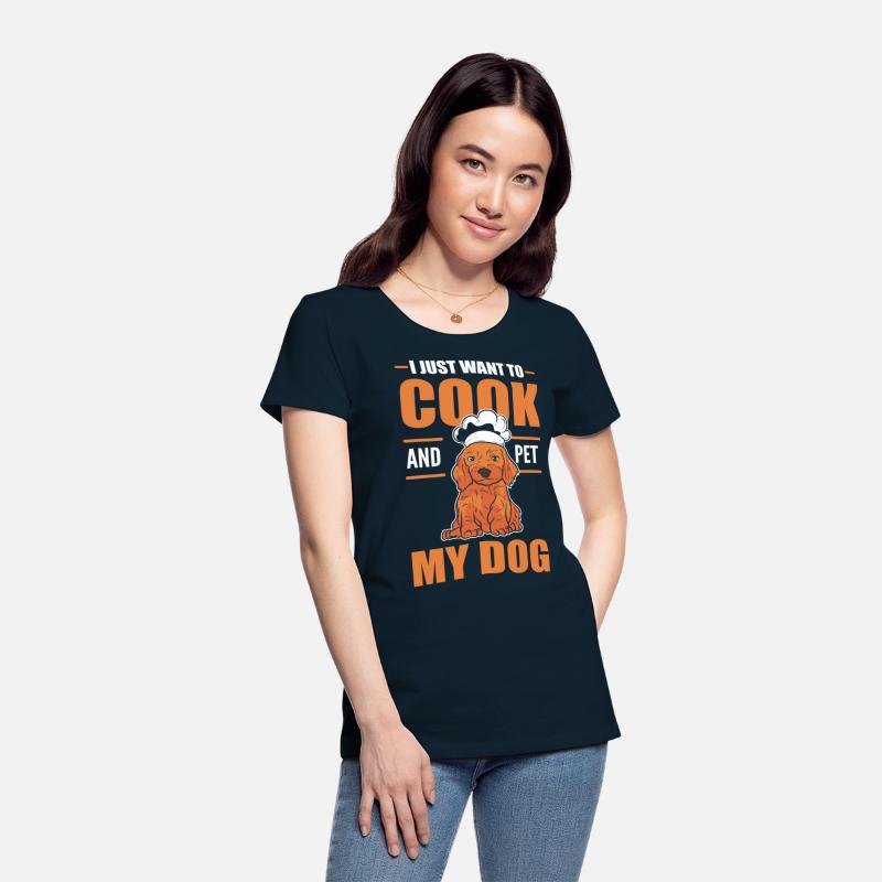 I just wand to Cook and pet my Dog Chef Cuisine