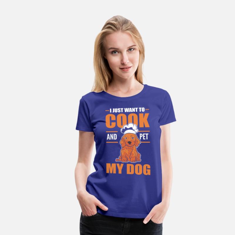 I just wand to Cook and pet my Dog Chef Cuisine