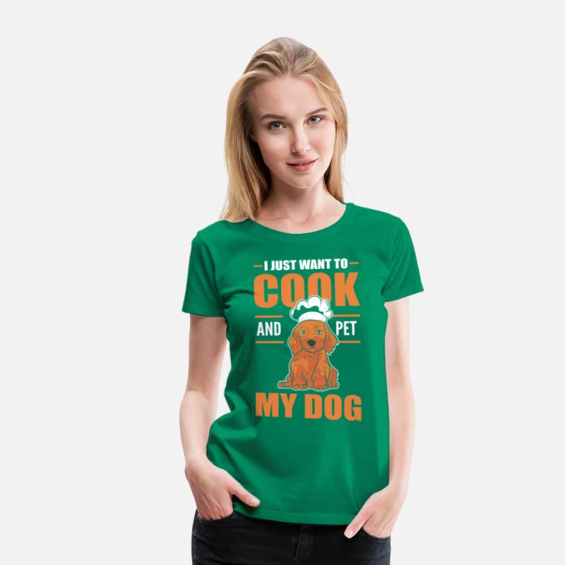 I just wand to Cook and pet my Dog Chef Cuisine