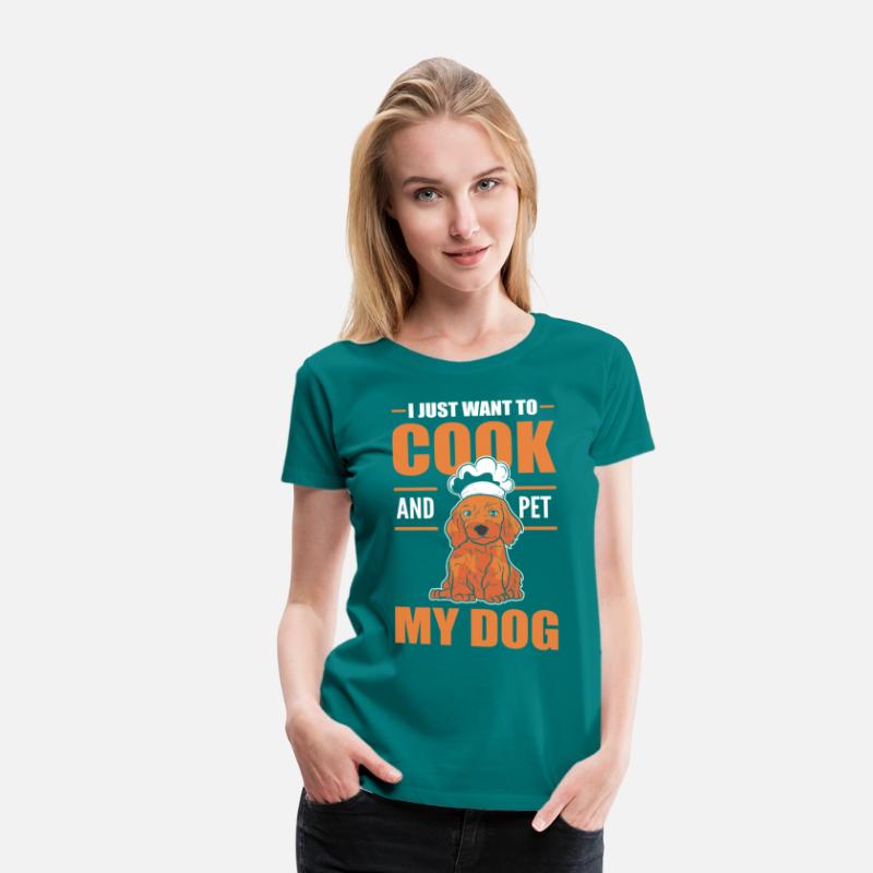 I just wand to Cook and pet my Dog Chef Cuisine