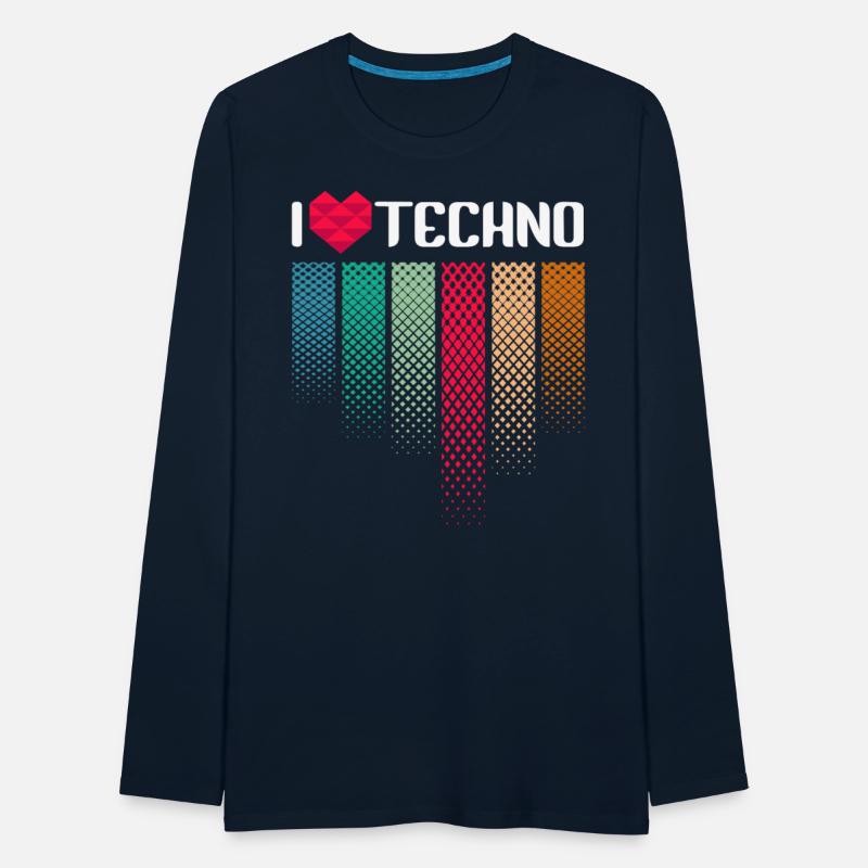 I Love Techno Music Raver