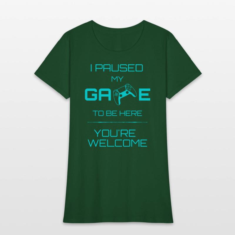 I paused my game - Blue
