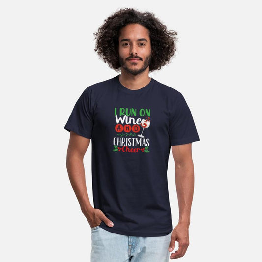 I Run On Wine And Christmas Cheer Christmas Wine