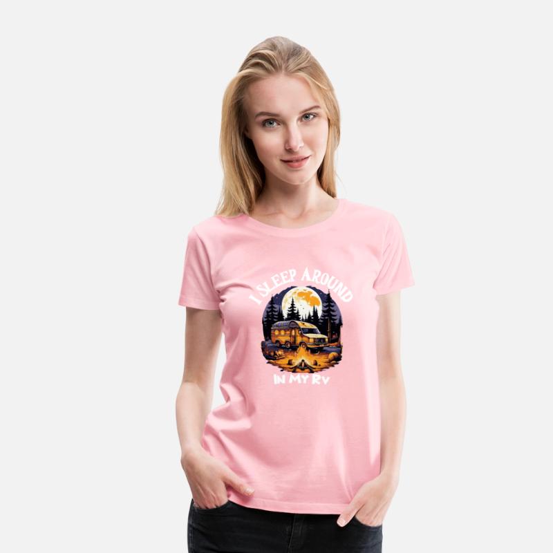I Sleep Around in My RV – Funny Camping Shirt
