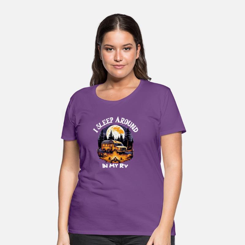I Sleep Around in My RV – Funny Camping Shirt
