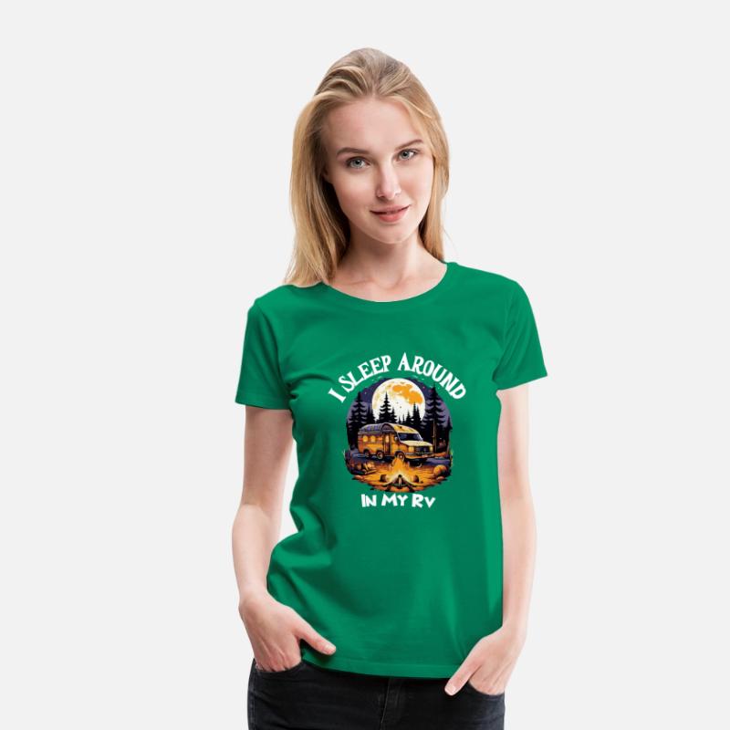 I Sleep Around in My RV – Funny Camping Shirt