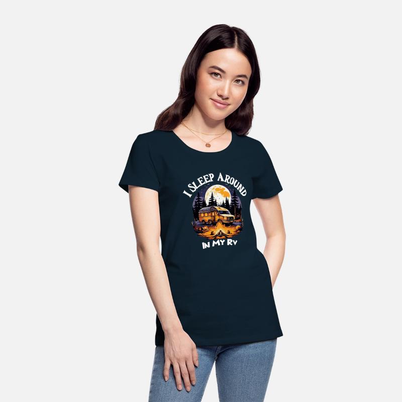 I Sleep Around in My RV – Funny Camping Shirt