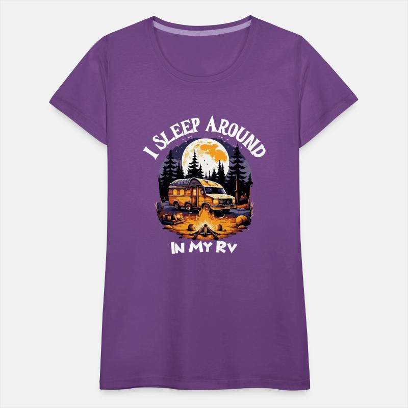 I Sleep Around in My RV – Funny Camping Shirt