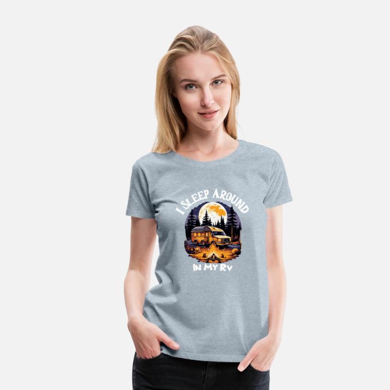 I Sleep Around in My RV – Funny Camping Shirt