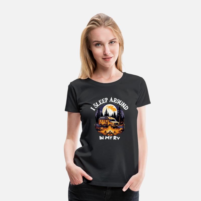 I Sleep Around in My RV – Funny Camping Shirt