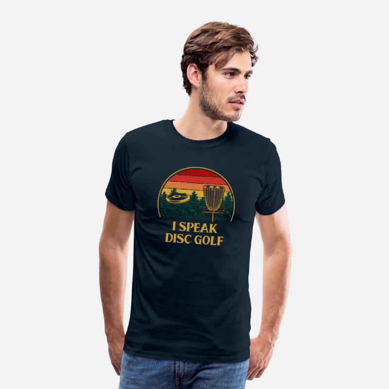 I Speak Disc Golf Funny Golfer Humor Golfing Favor