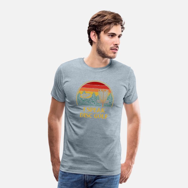 I Speak Disc Golf Funny Golfer Humor Golfing Favor