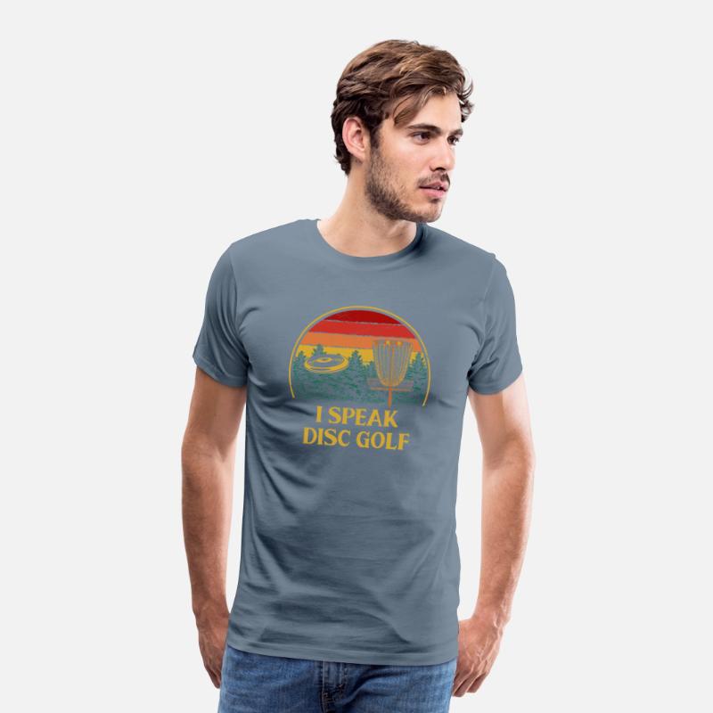 I Speak Disc Golf Funny Golfer Humor Golfing Favor