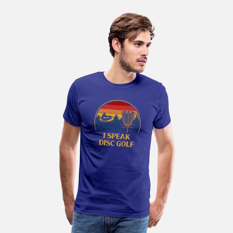 I Speak Disc Golf Funny Golfer Humor Golfing Favor