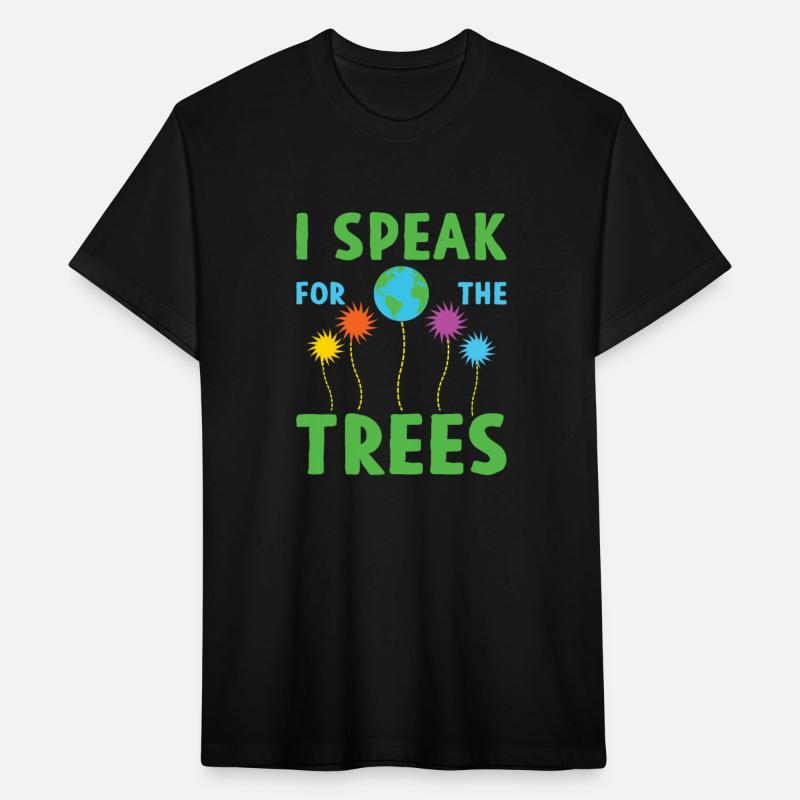I Speak For Trees Planet Save Earth Day Graphic
