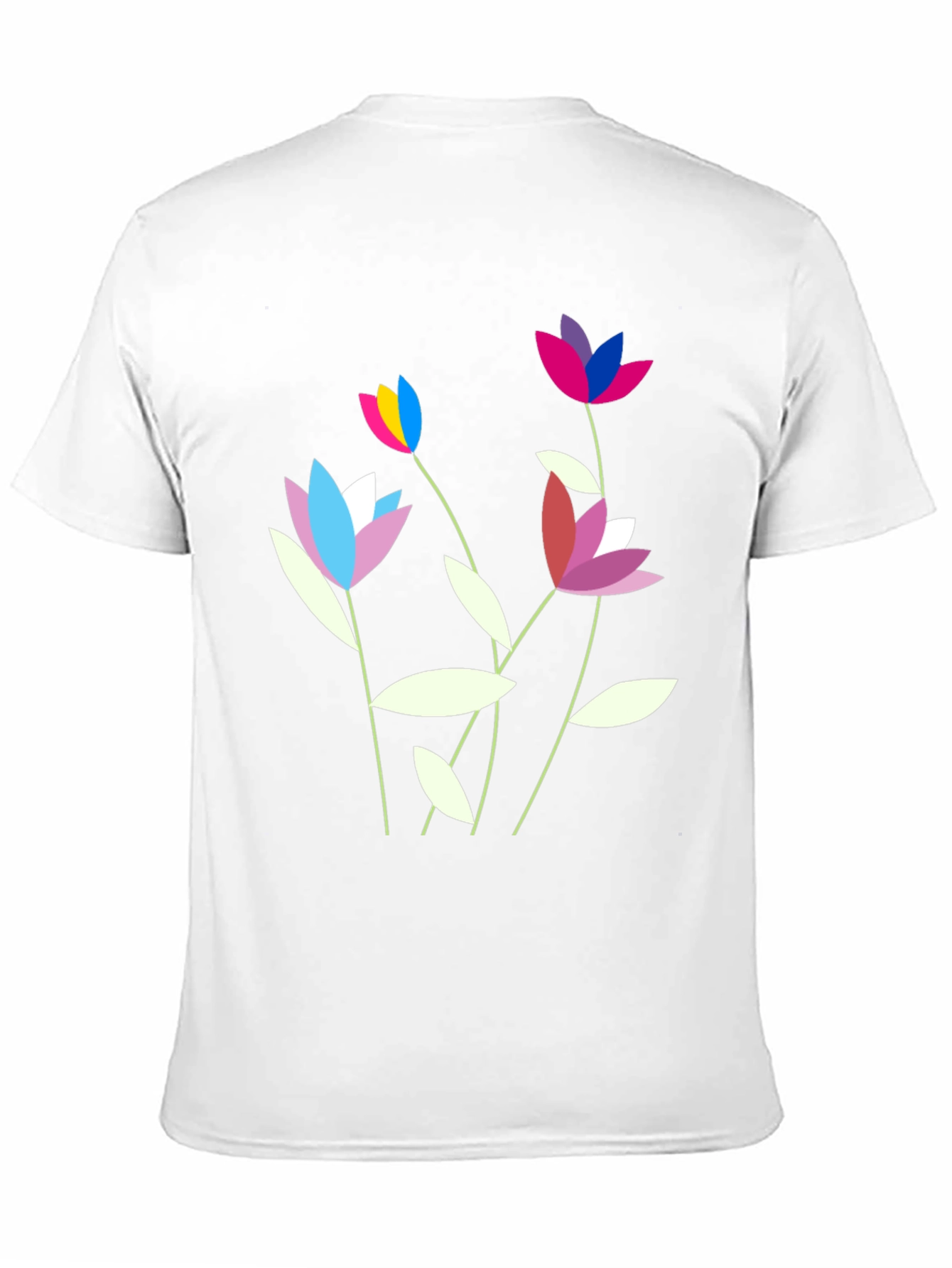 Floral Pride Graphic Tee - Unisex Black T-Shirt