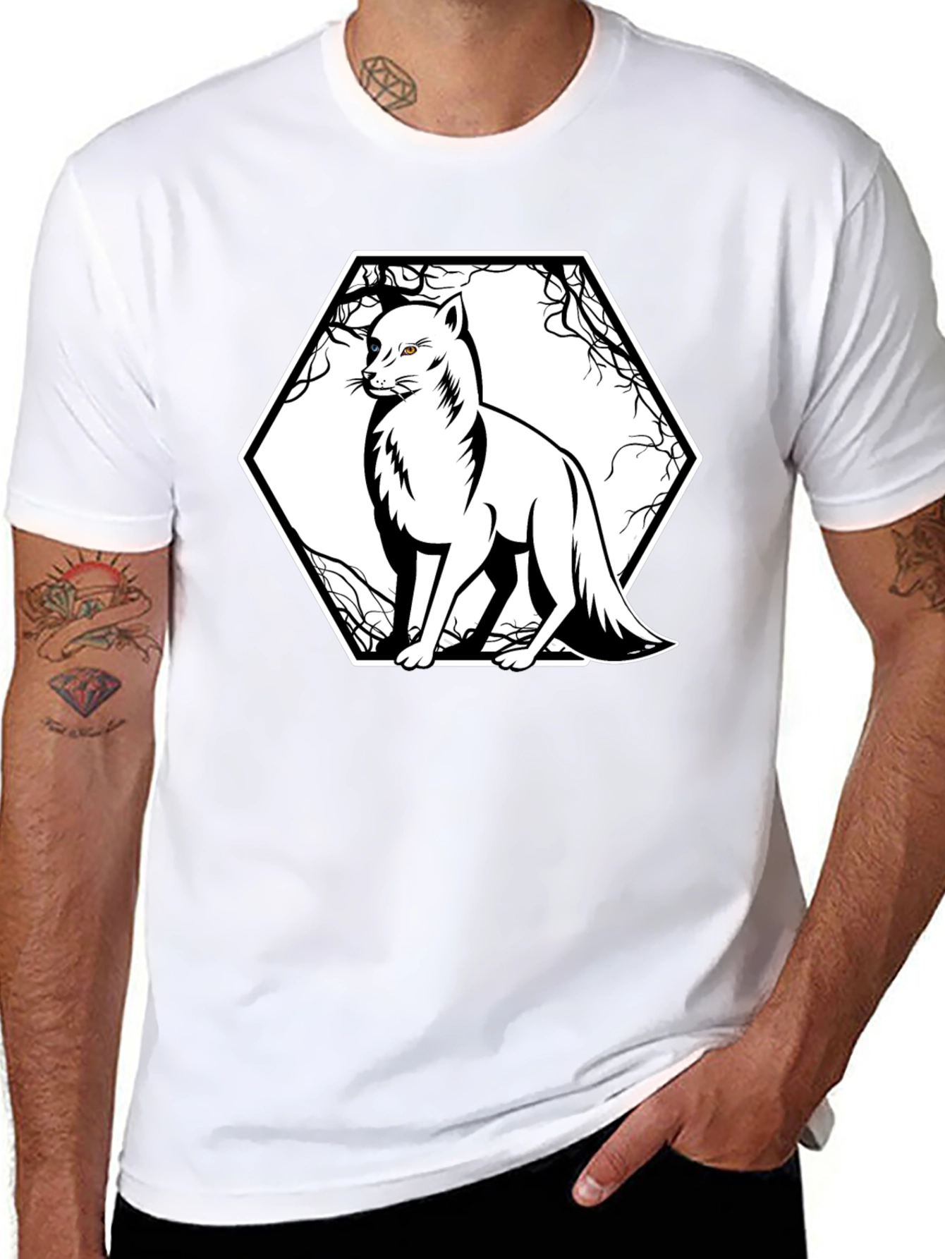 Black Fox Graphic Tee