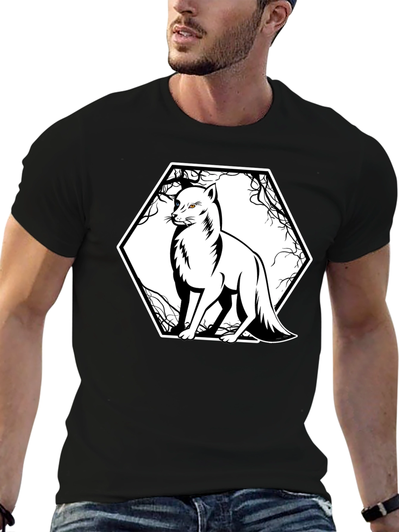 Black Fox Graphic Tee