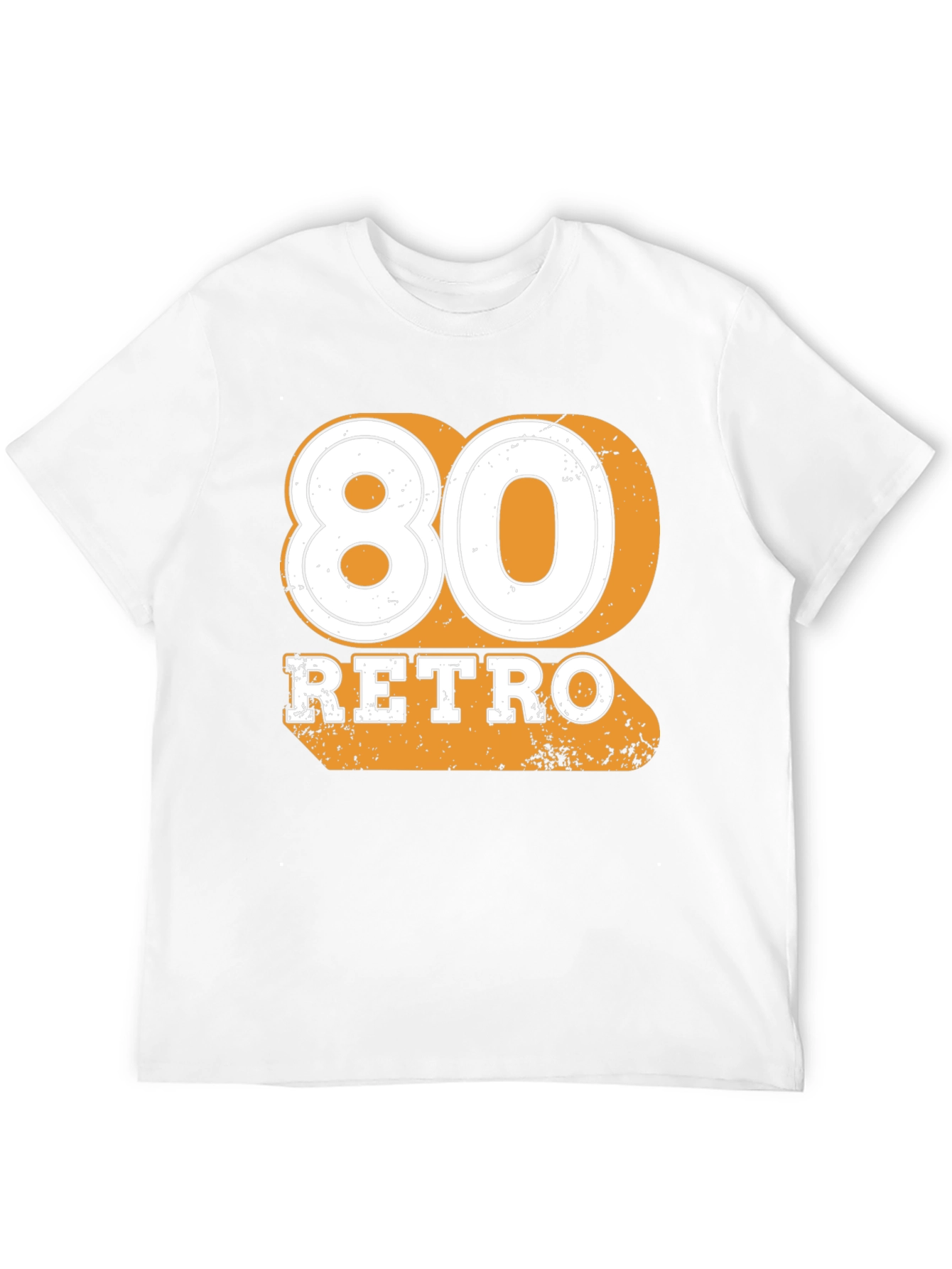 80 Retro Black T-Shirt