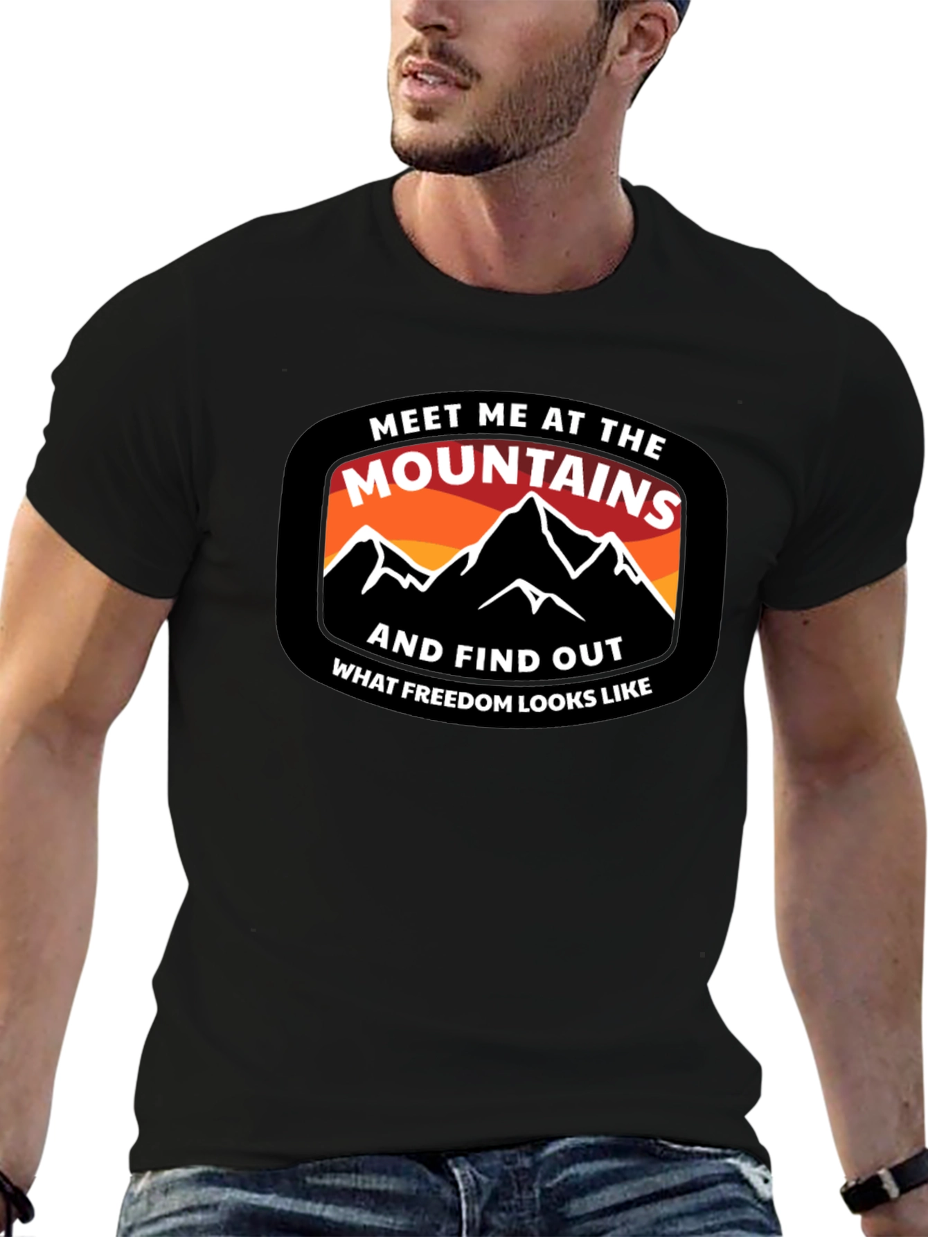 Meet Me At The Mountains Graphic Tee