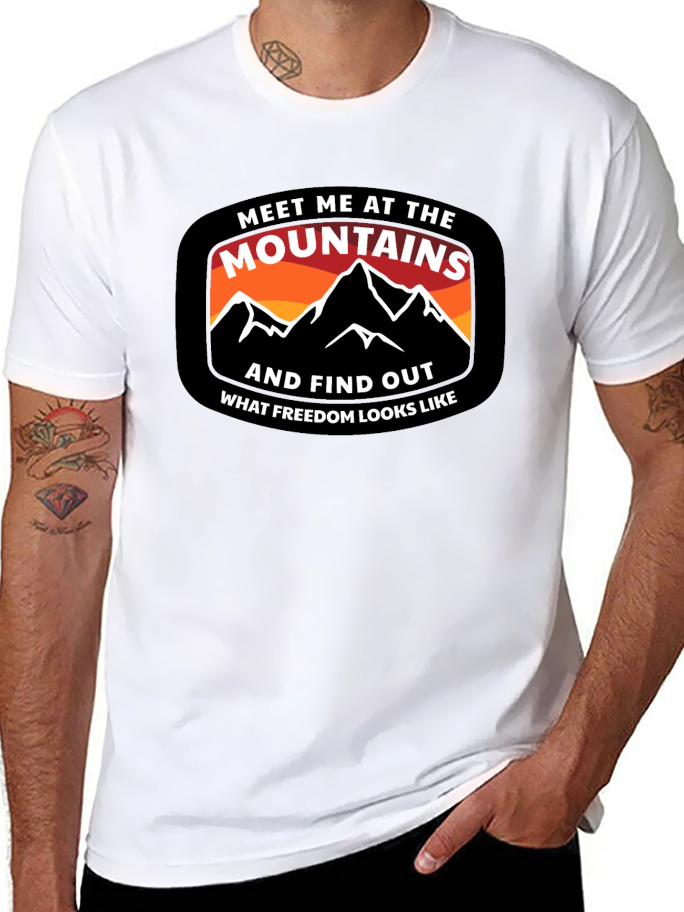 Meet Me At The Mountains Graphic Tee