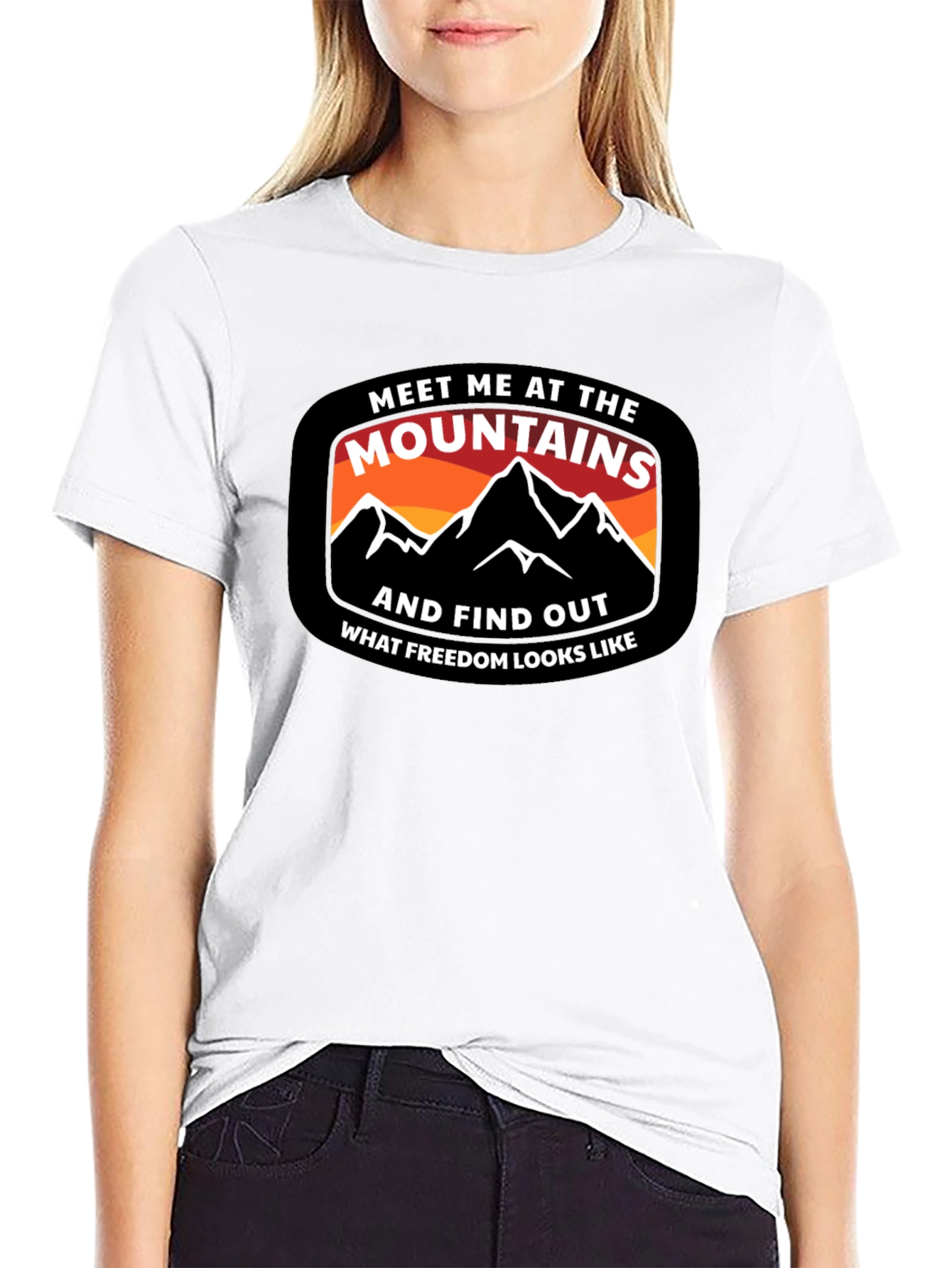 Meet Me At The Mountains Graphic Tee
