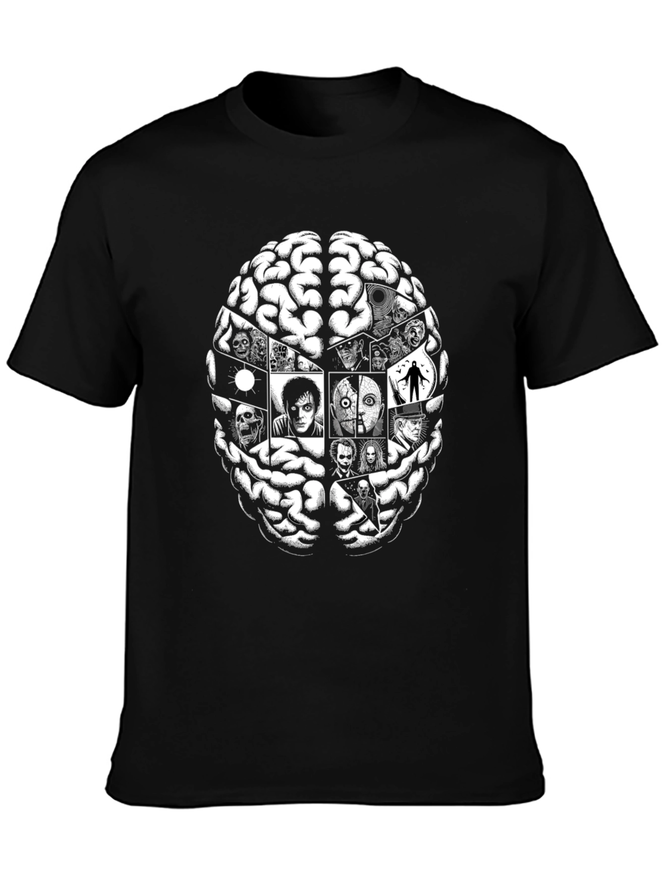 Monster Brain T-Shirt | Horror Movie Tee