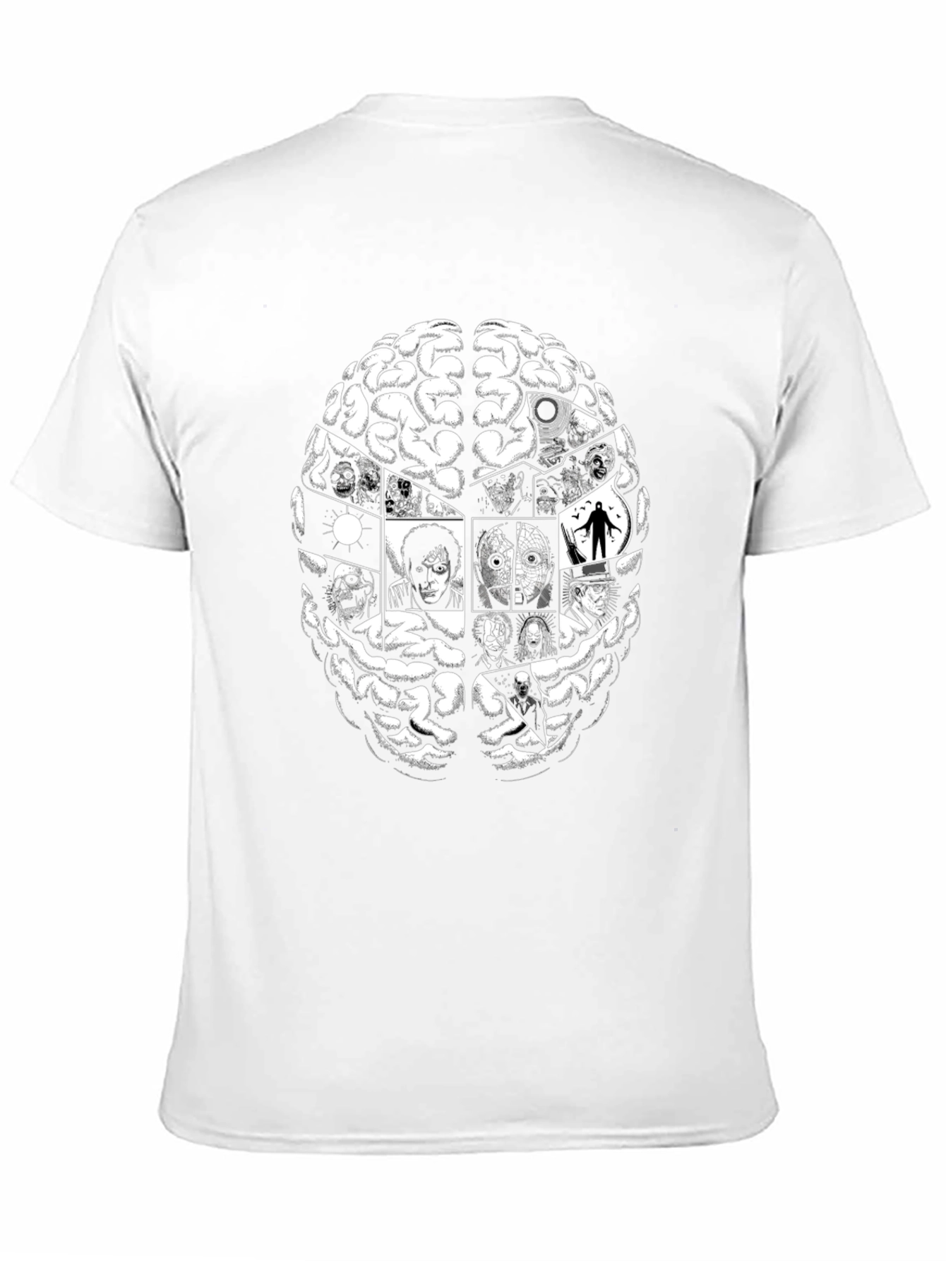 Monster Brain T-Shirt | Horror Movie Tee