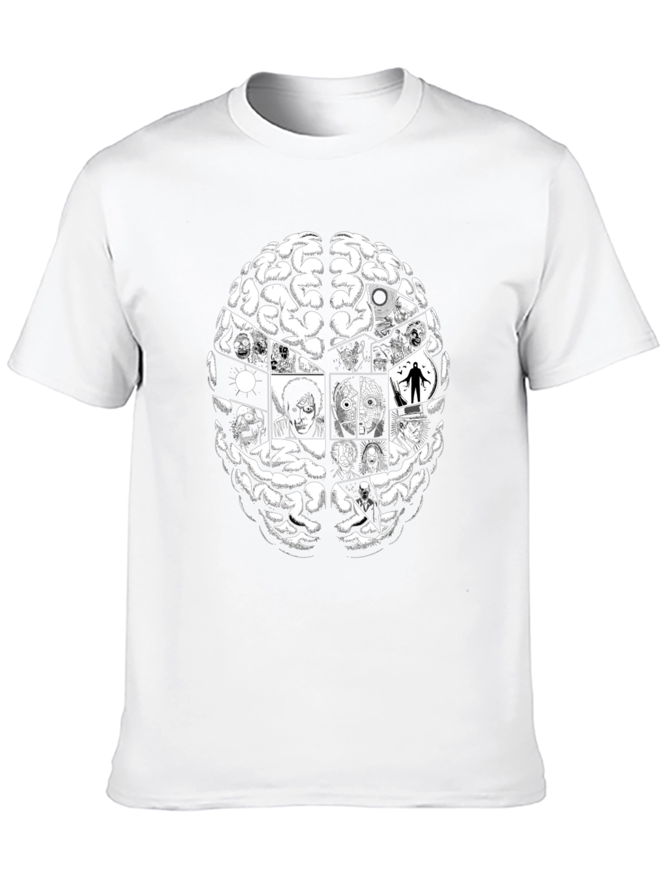 Monster Brain T-Shirt | Horror Movie Tee