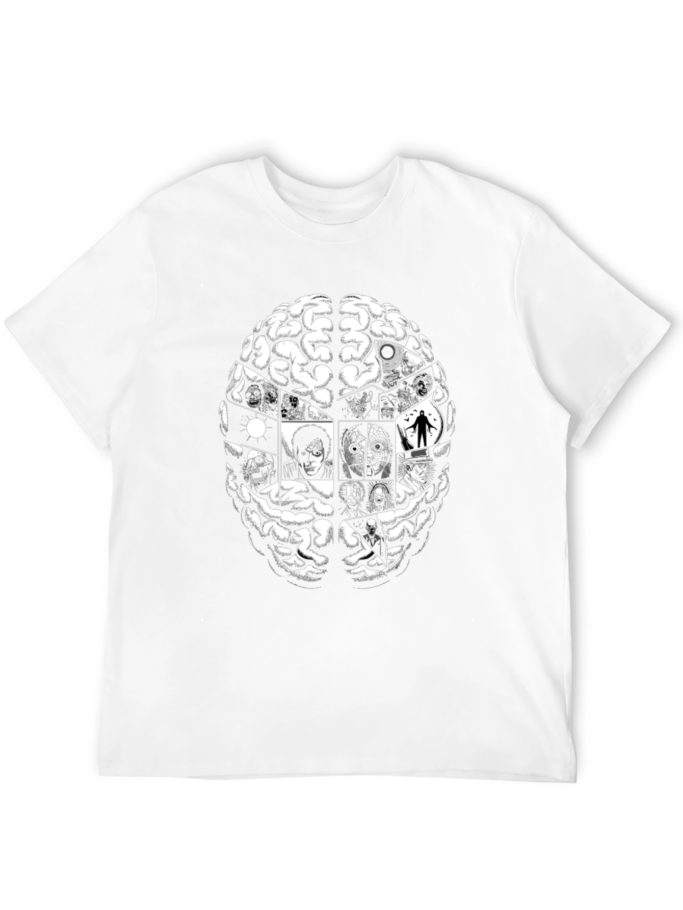 Monster Brain T-Shirt | Horror Movie Tee