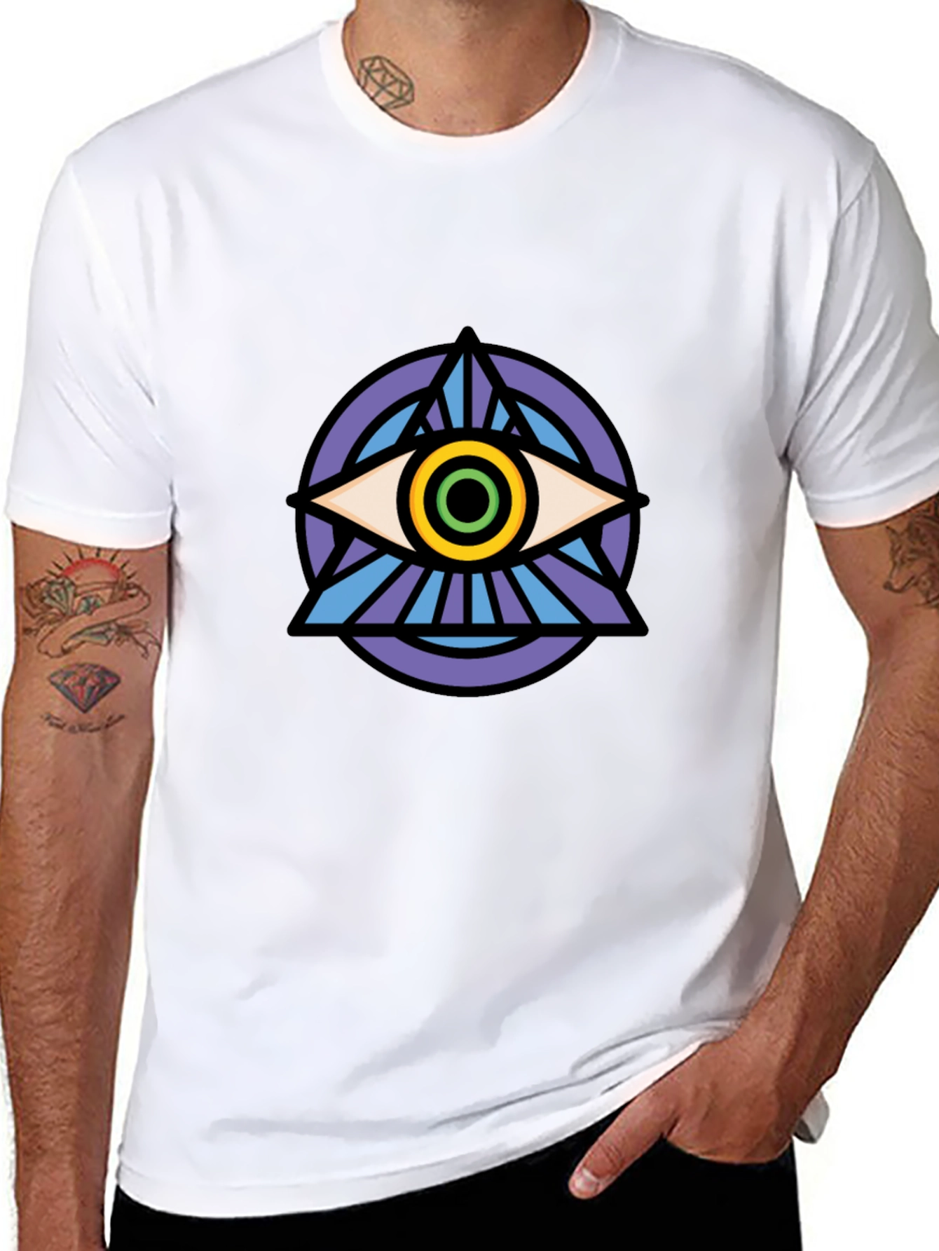 All Seeing Eye Graphic T-Shirt
