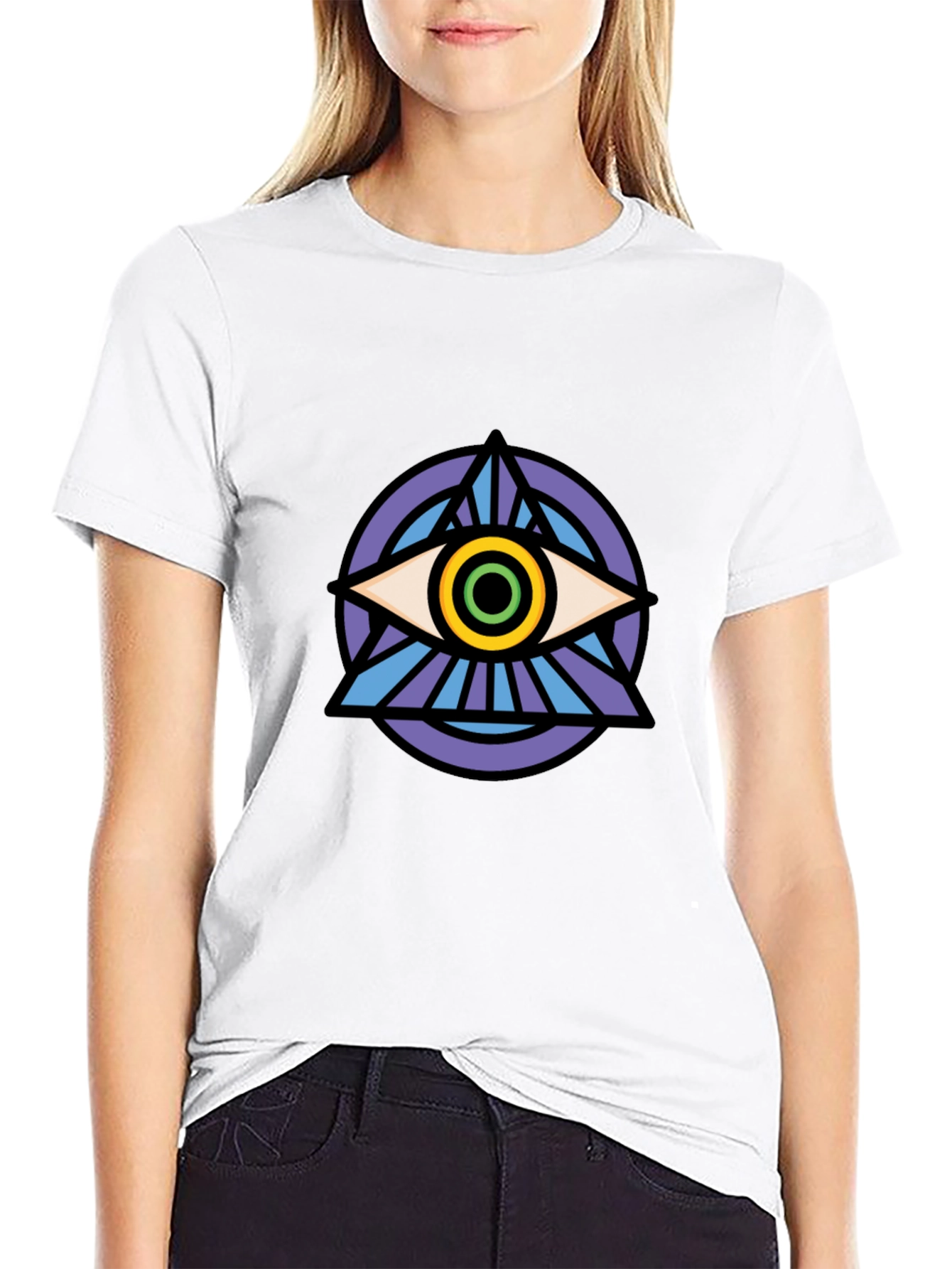 All Seeing Eye Graphic T-Shirt