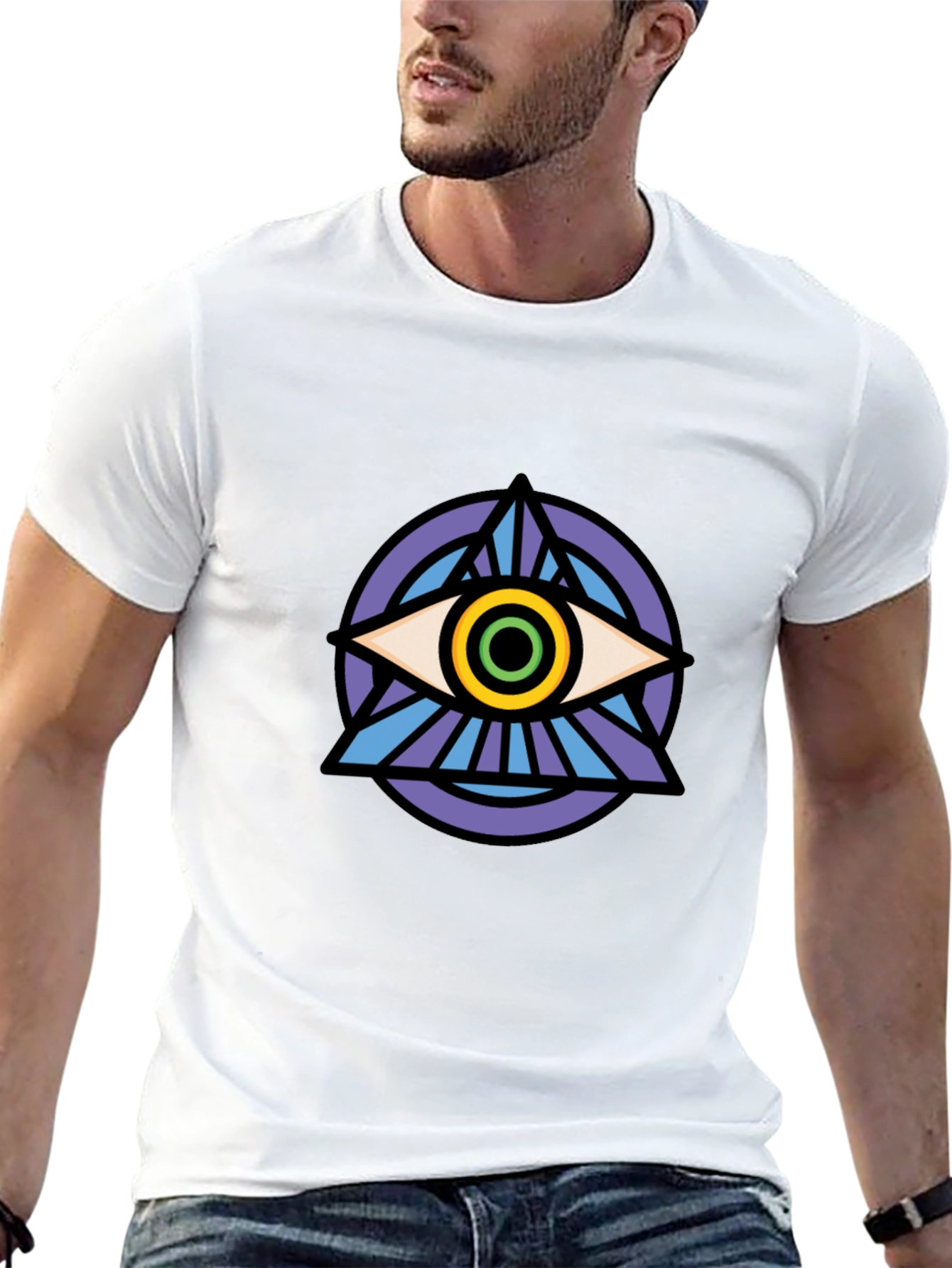 All Seeing Eye Graphic T-Shirt