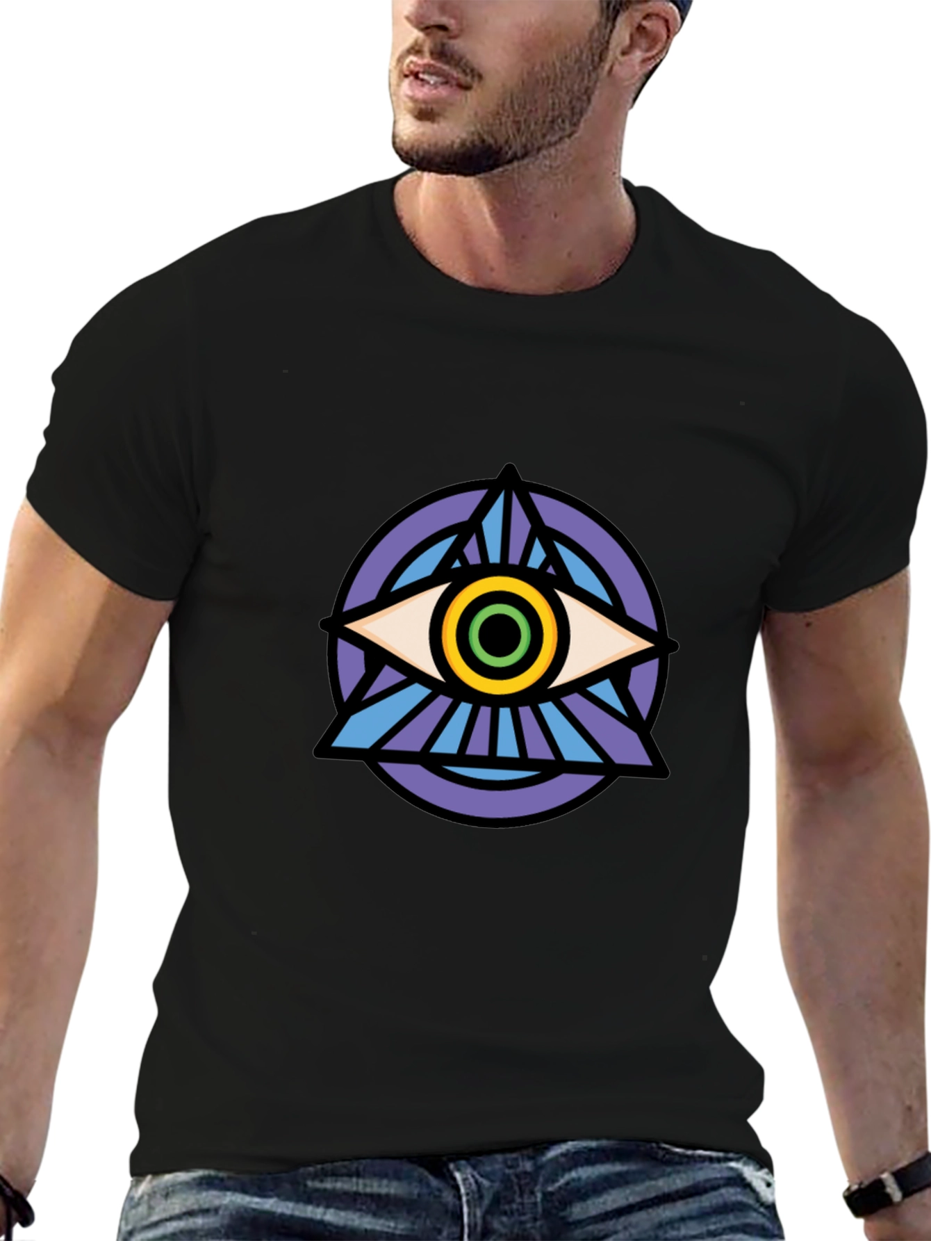 All Seeing Eye Graphic T-Shirt