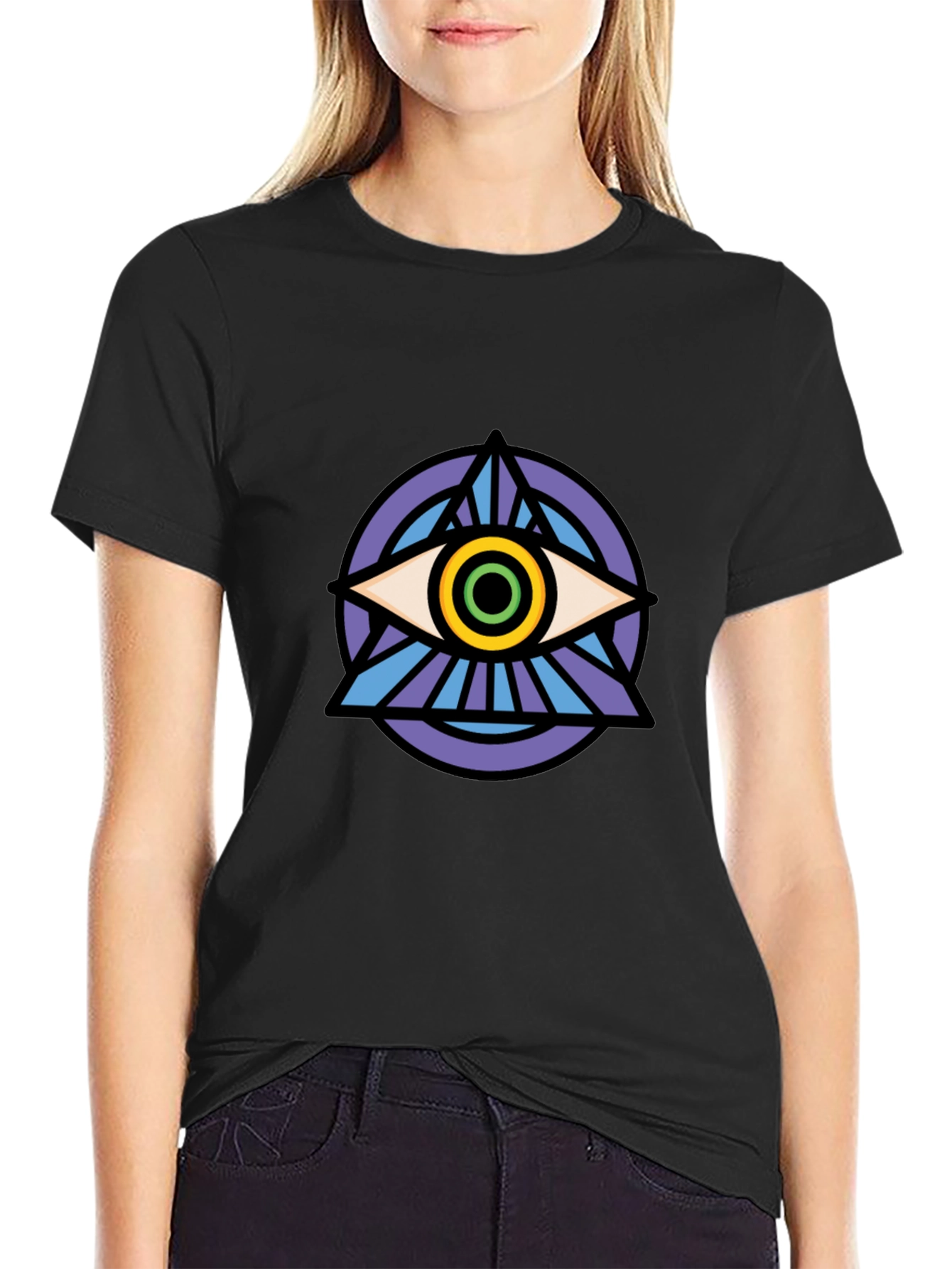All Seeing Eye Graphic T-Shirt