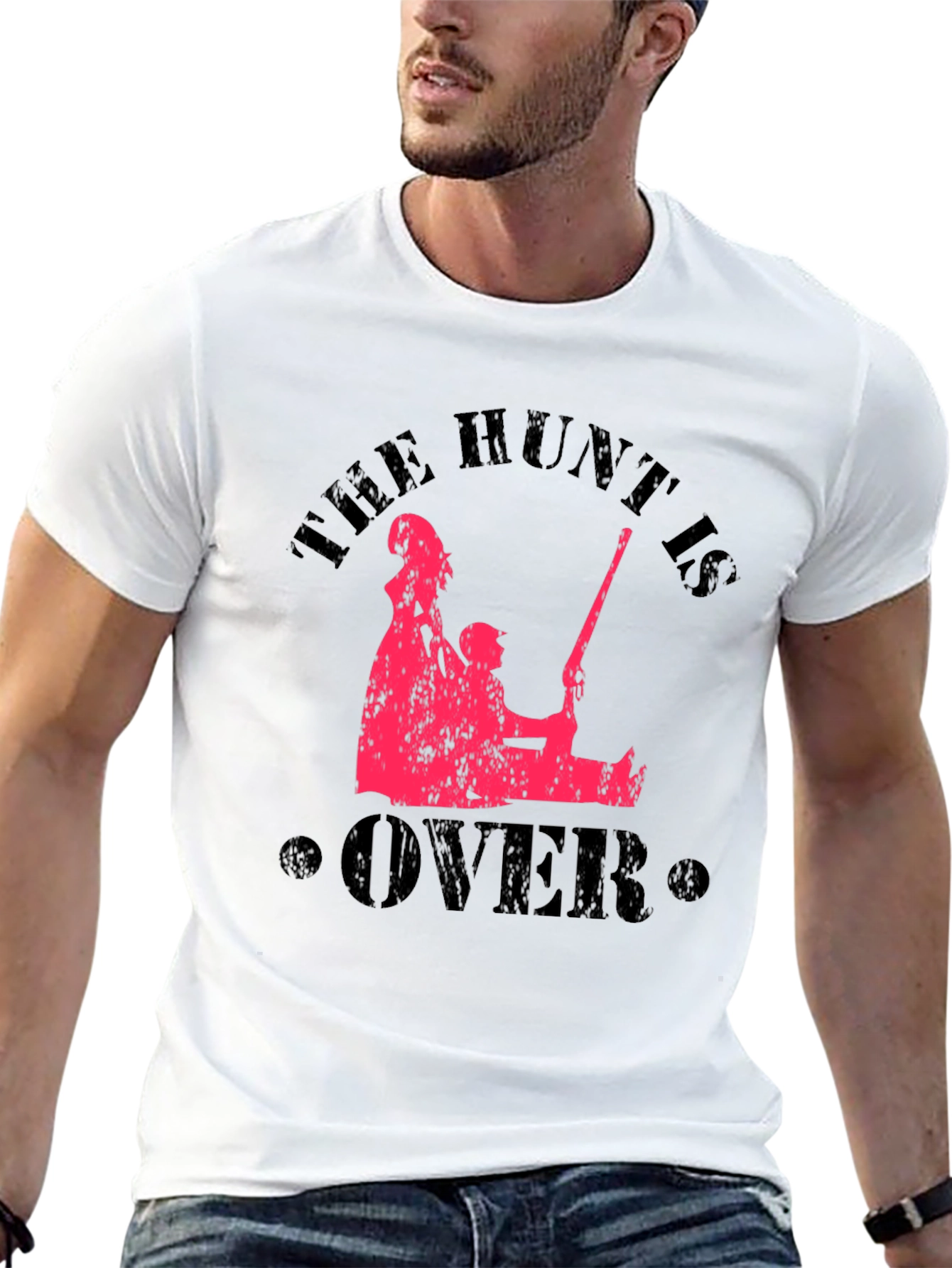 The Hunt Is Over Graphic Tee