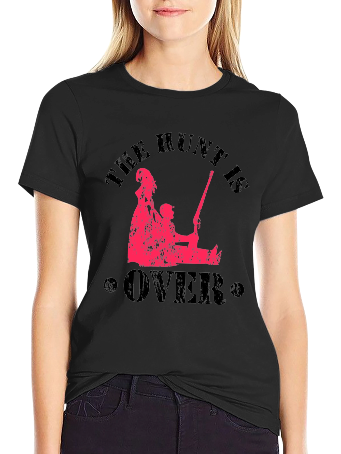 The Hunt Is Over Graphic Tee