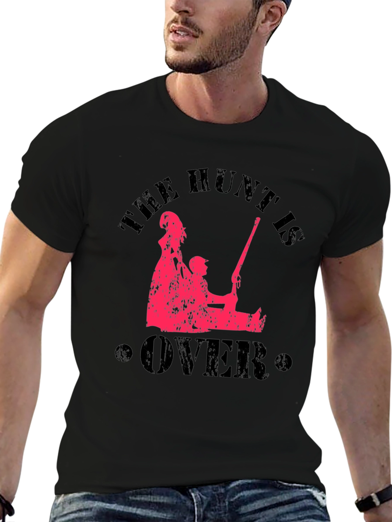 The Hunt Is Over Graphic Tee