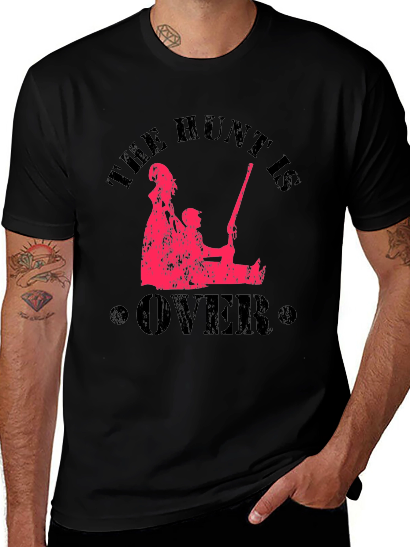 The Hunt Is Over Graphic Tee