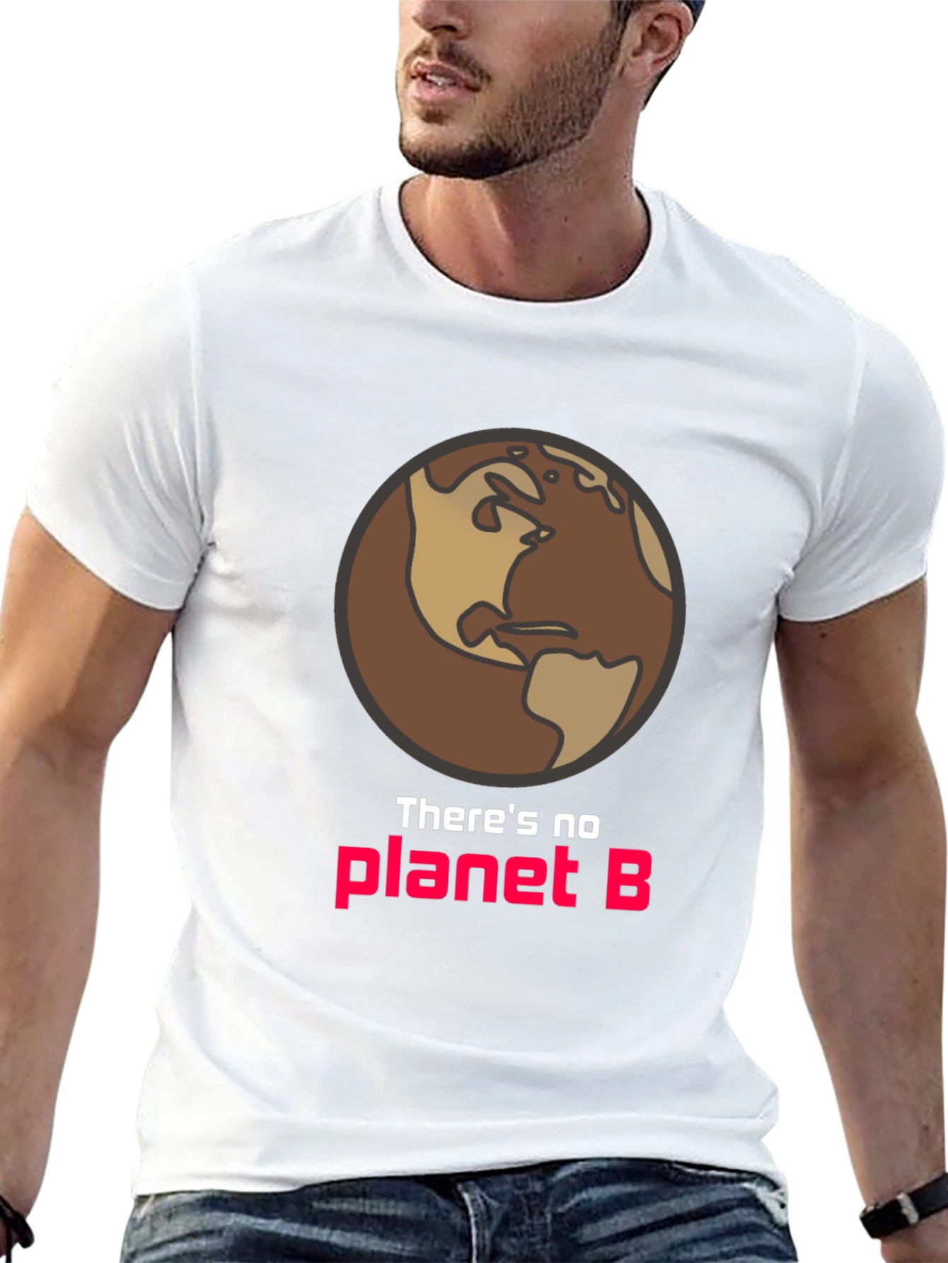 No Planet B Graphic Tee - Earth Day Shirt