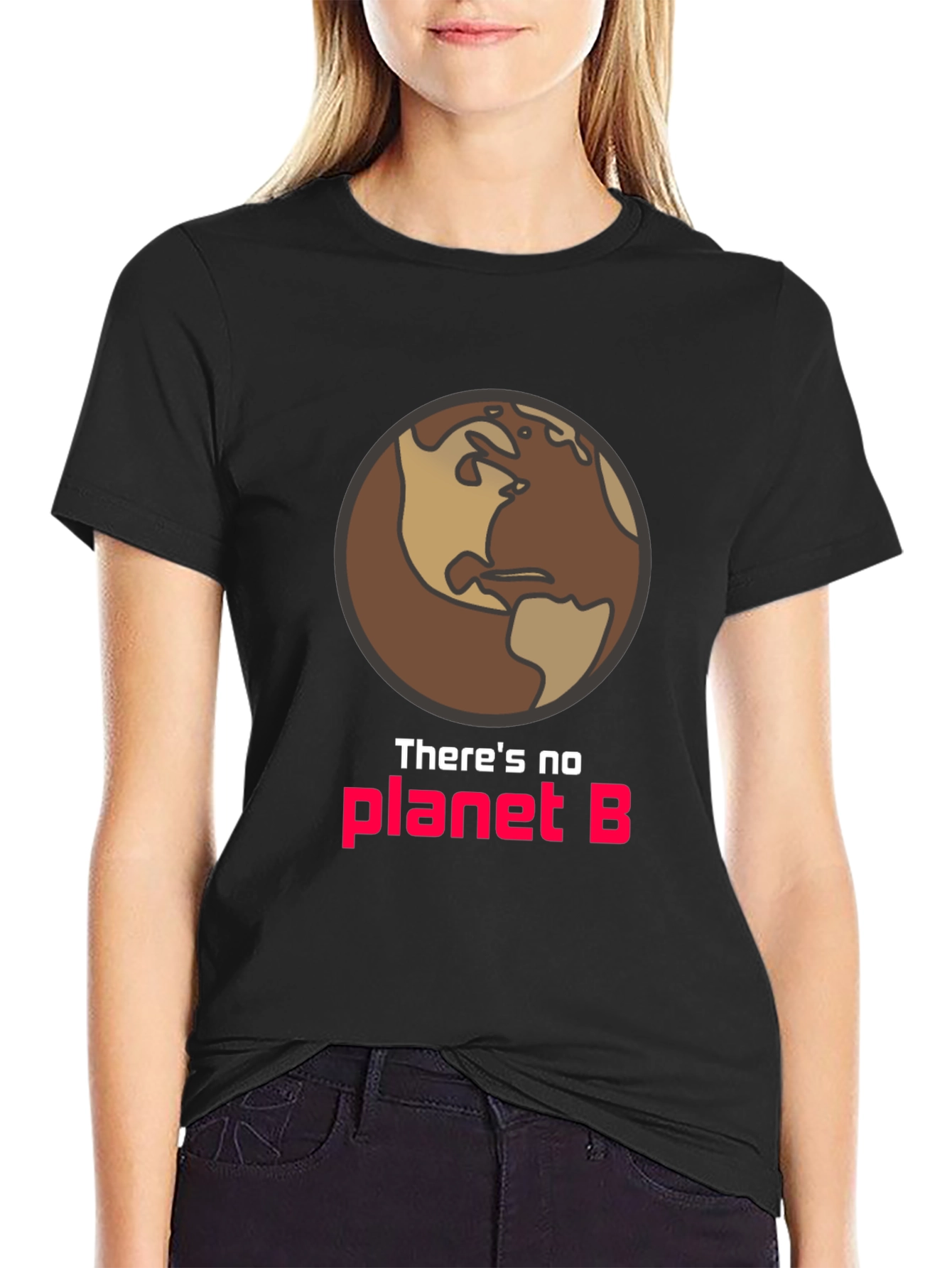 No Planet B Graphic Tee - Earth Day Shirt