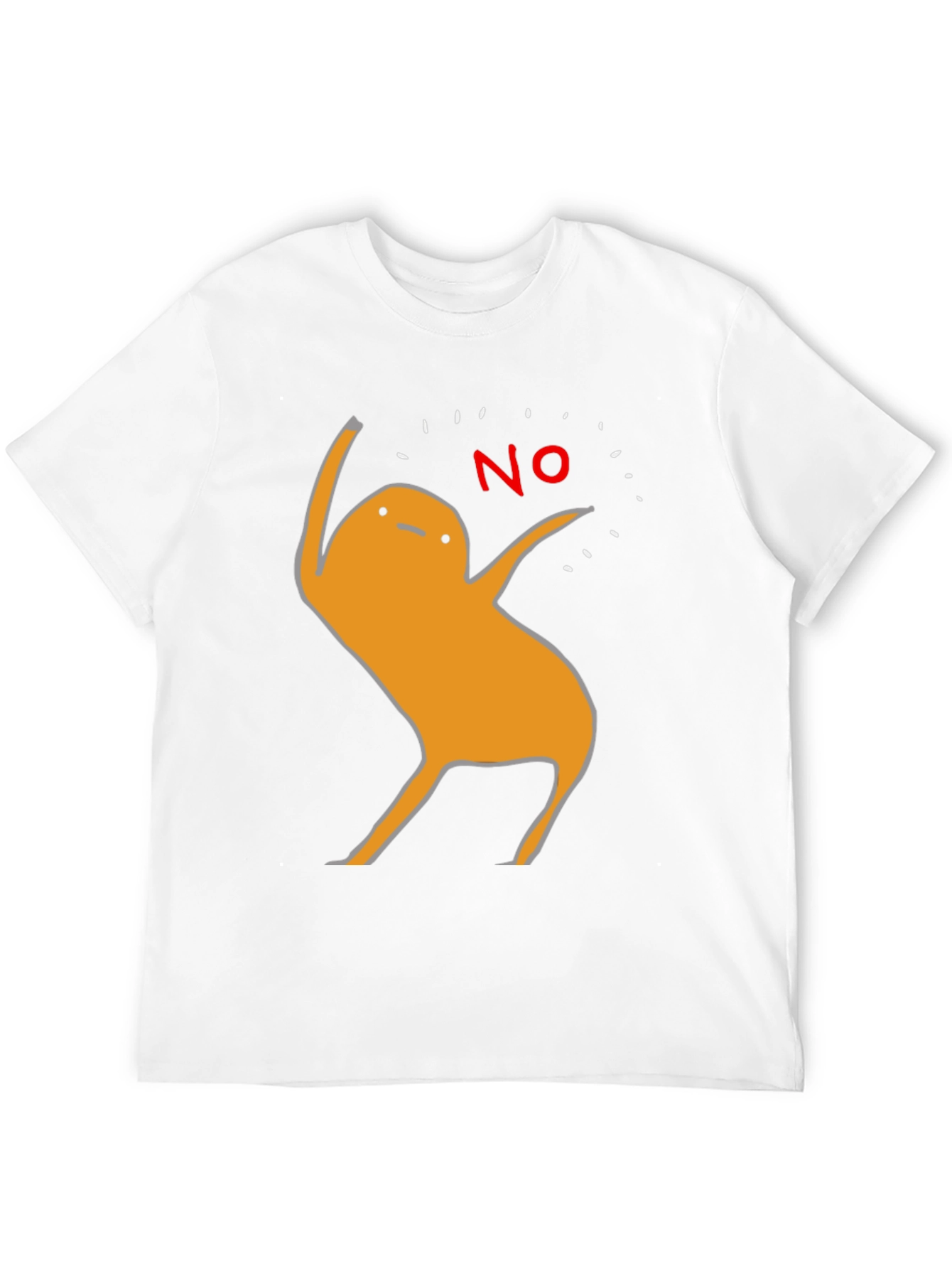 Funny No Potato T-Shirt - Mens Black Graphic Tee