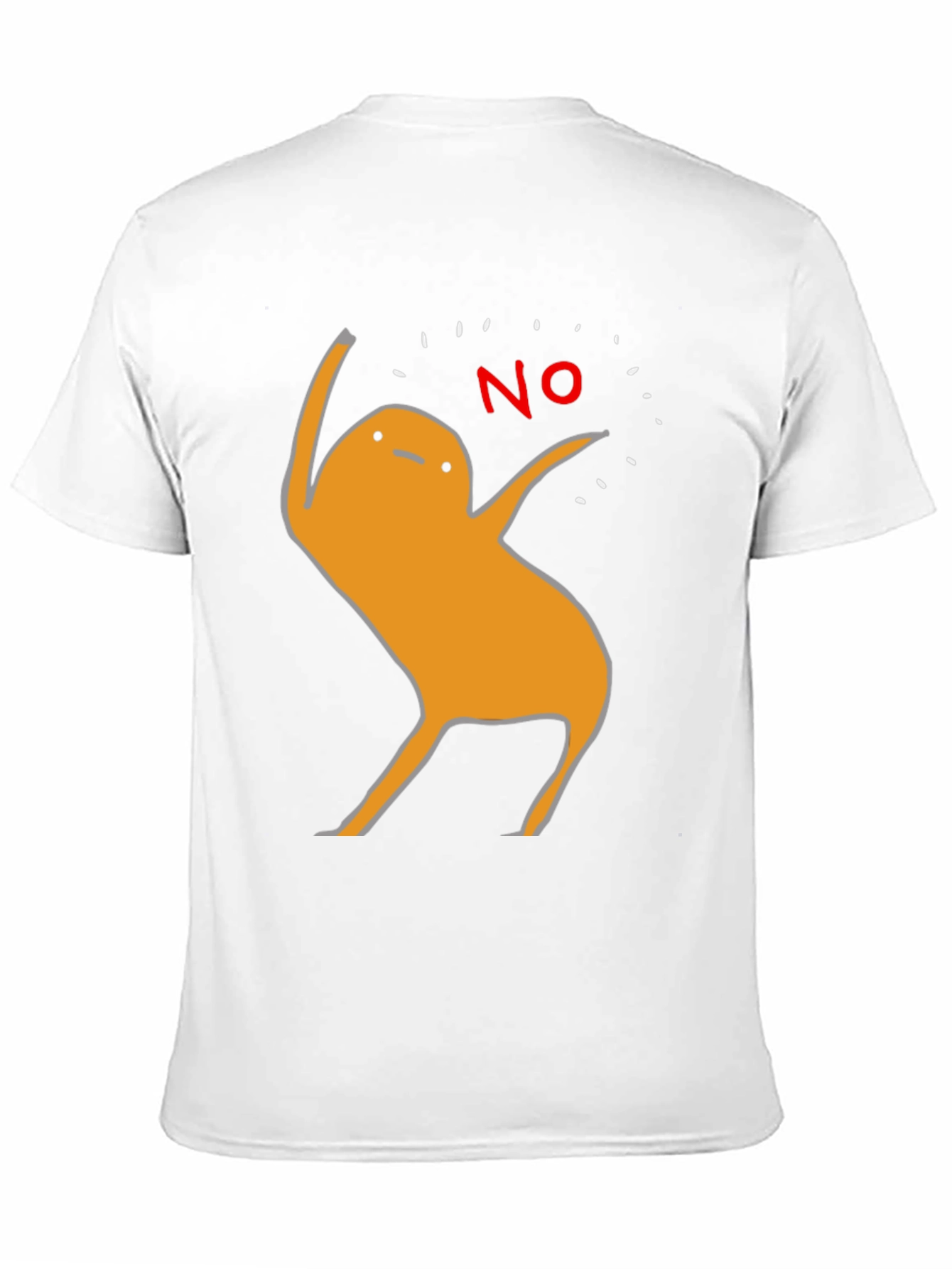 Funny No Potato T-Shirt - Mens Black Graphic Tee