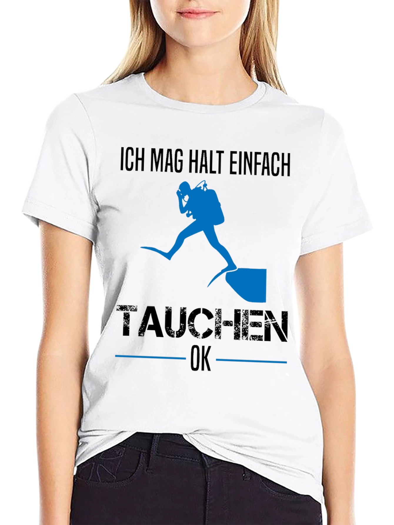 Diving T-Shirt - Ich Mag Halt Einfach Tauchen OK