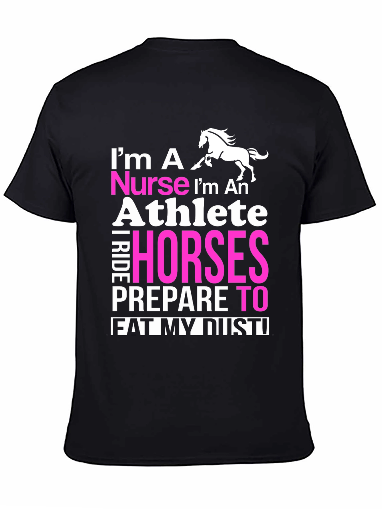 Nurse Athlete Horse Rider T-Shirt