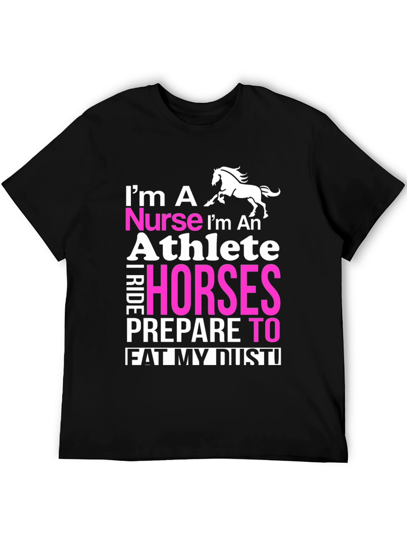 Nurse Athlete Horse Rider T-Shirt