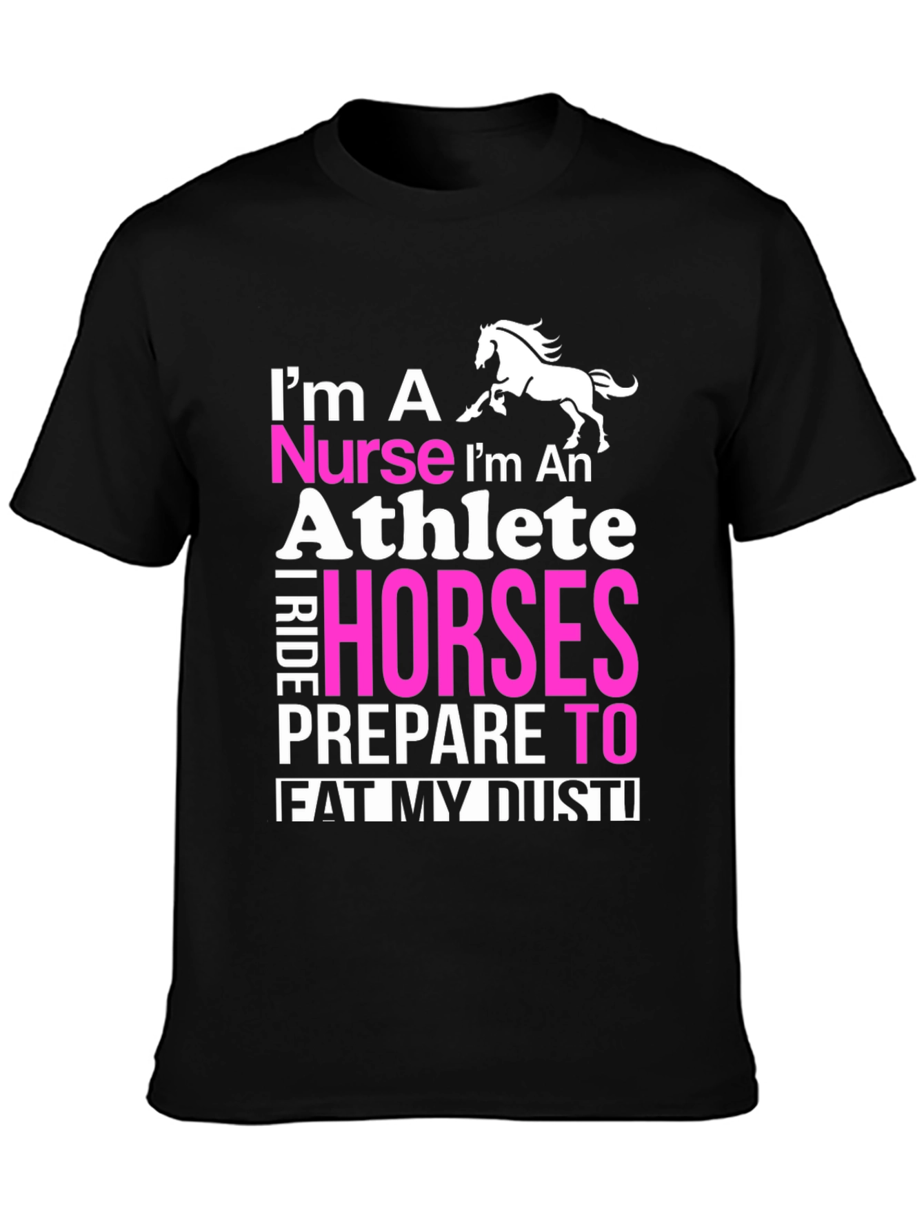 Nurse Athlete Horse Rider T-Shirt
