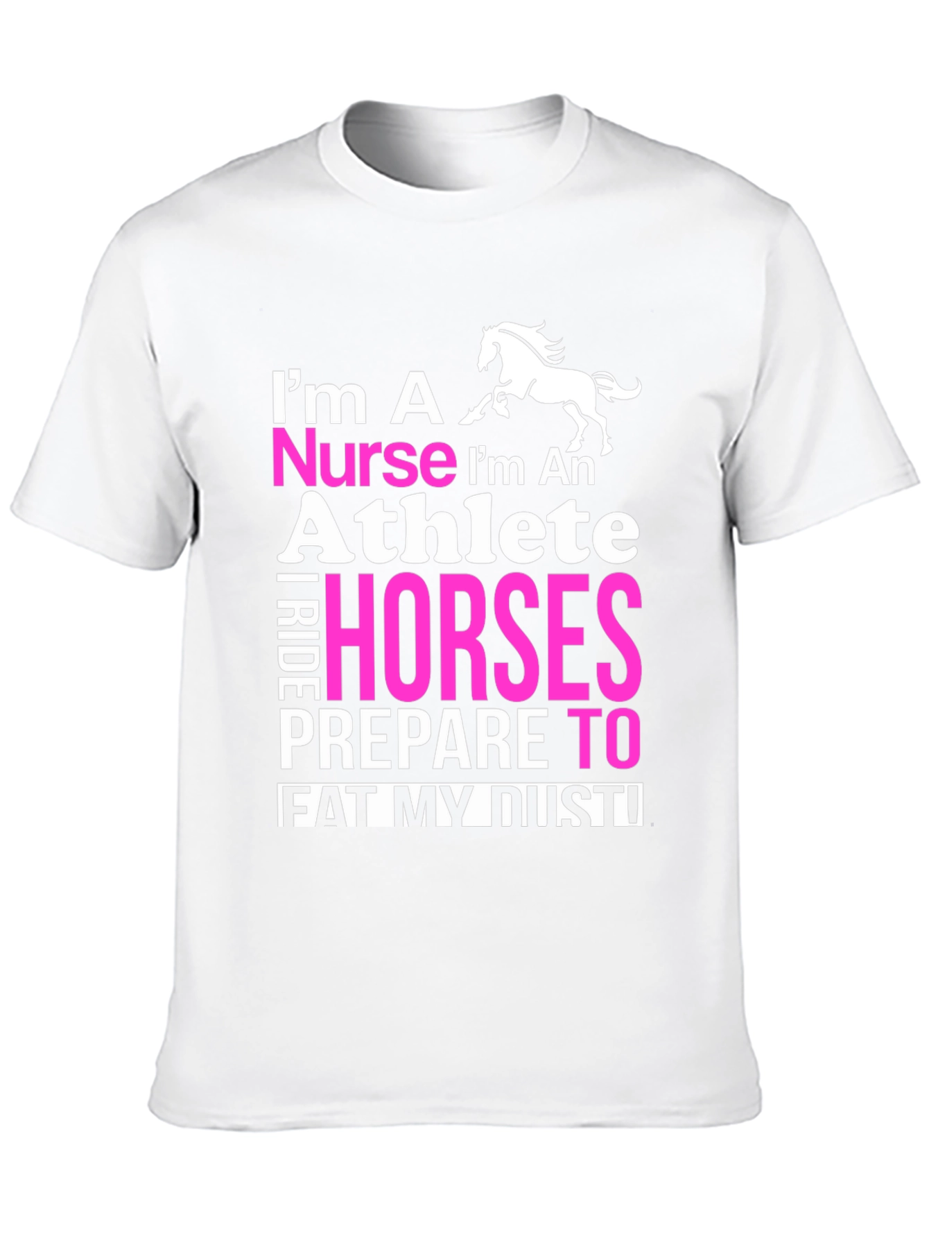 Nurse Athlete Horse Rider T-Shirt